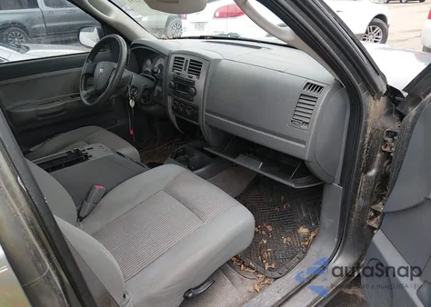 2007 Dodge Dakota Slt из США, поврежденный, VIN 1D7HE48P37S186392